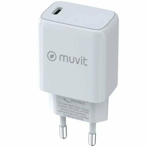 Wall Charger Muvit MCACC0014 30 W White - Електроника Телефони и таблети<<<Компютри| Електроника<<<BigBuy&&&USB зарядни