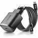 Wall Charger NGS NGS Bud 45 W Black - Електроника Телефони и таблети<<<Компютри| Електроника<<<BigBuy&&&USB зарядни и