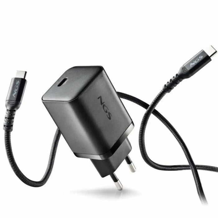 Wall Charger NGS NGS Bud 65 W Black - Електроника Телефони и таблети<<<Компютри| Електроника<<<BigBuy&&&USB зарядни и