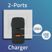 Wall Charger Qoltec 52380 Black 65 W (1 Unit) - USB зарядни и кабели<<<Електроника Телефони и таблети<<<Компютри|