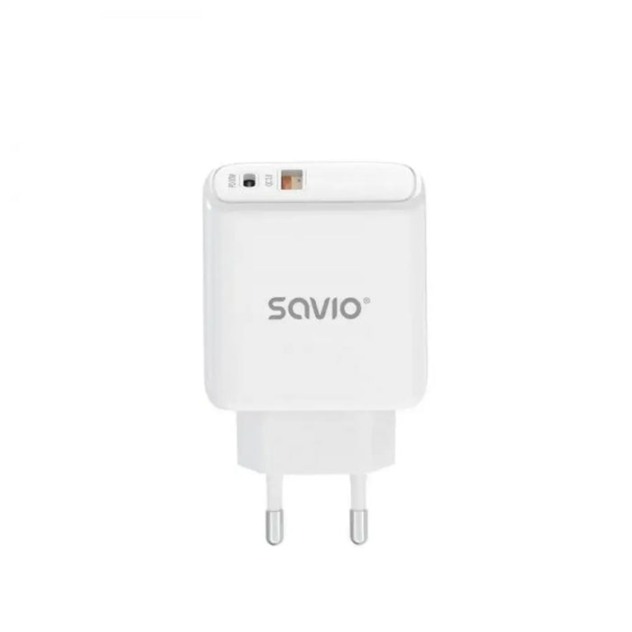 Wall Charger Savio SAVLA-06 White 30 W - USB зарядни и кабели<<<Електроника Телефони и таблети<<<Компютри|