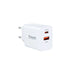 Wall Charger TooQ TQWC-2SC04WT 20 W White - Електроника Телефони и таблети<<<Компютри| Електроника<<<BigBuy&&&USB