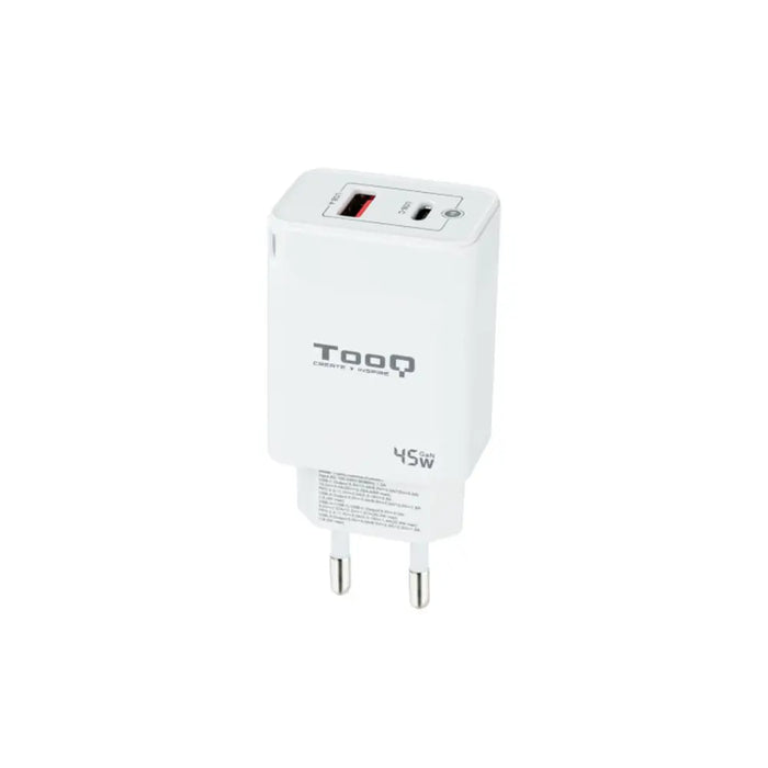 Wall Charger TooQ TQWC-GANQCPD45WT - Електроника Телевизори<<<Компютри| Електроника<<<BigBuy&&&Аудио и Видео