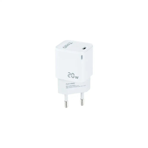 Wall Charger TooQ TQWC-PD20WT White 20 W (1 Unit) - Електроника Телефони и таблети<<<Компютри|