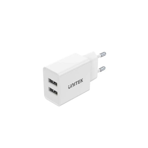 Wall Charger Unitek P1113A-EU White 12 W (1 Unit) - USB зарядни и кабели<<<Електроника Телефони и таблети<<<Компютри|
