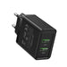 Wall Charger Vention FBAB0-EU Black 18 W - Електроника Телефони и таблети<<<Компютри| Електроника<<<BigBuy&&&USB