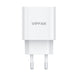 Wall charger VFAN E04 USB-C 20W QC 3.0 + USB-C cable (white) - mains chargers<<<Chargers<<<GSM Accessories<<<InnproXML