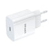 Wall charger VFAN E04 USB-C 20W QC 3.0 + USB-C cable (white) - mains chargers<<<Chargers<<<GSM Accessories<<<InnproXML
