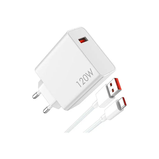 Wall Charger Xiaomi Combo 120 W - Електроника Телефони и таблети<<<Компютри| Електроника<<<BigBuy&&&Power