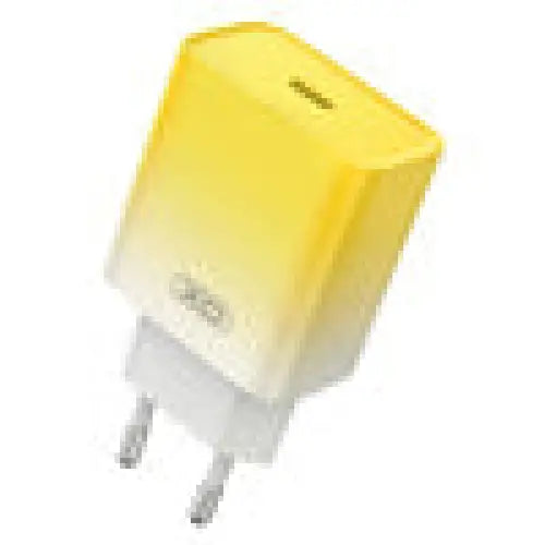 Wall charger XO CE18 USB-C PD30W (yellow) - mains chargers<<<Chargers<<<GSM Accessories<<<InnproXML