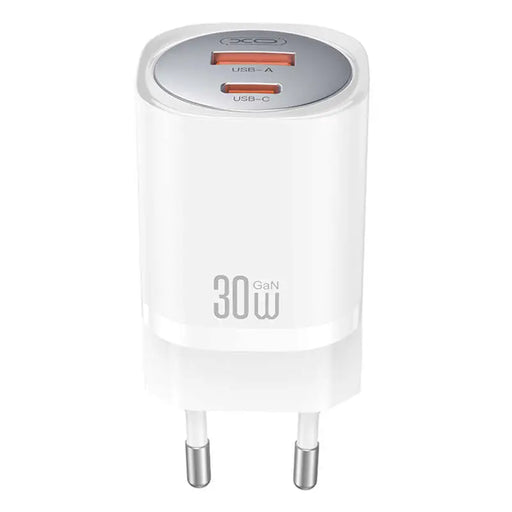 Wall charger XO CE21 30W GaN 1x USB-C 1x USB-A - mains chargers<<<Chargers<<<GSM Accessories<<<InnproXML
