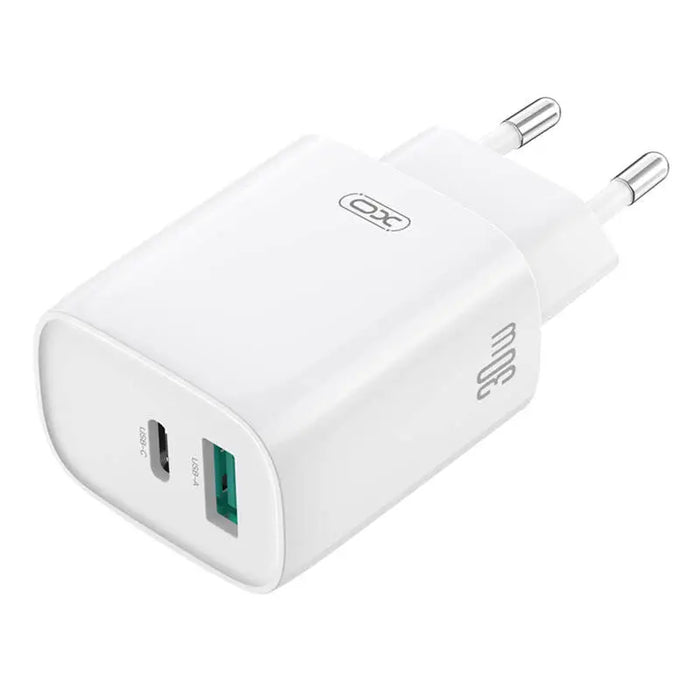 Wall charger XO CE30 30W 1x USB-C 1x USB-A - mains chargers<<<Chargers<<<GSM Accessories<<<InnproXML&&&Аксесоари за