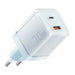 Wall charger Yueqi 70W GaN USB-C + USB-A (blue) - mains chargers<<<Chargers<<<GSM Accessories<<<InnproXML