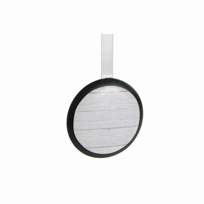 Wall Clock DKD Home Decor 32 x 5 x 56 cm Natural White Plastic House MDF Wood (2 Units) - Декорация и Осветление<<<Дом