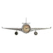 Wall Clock DKD Home Decor Aeroplane Metal Crystal (141 x 20 x 46.5 cm) - Декорация и Осветление<<<Дом