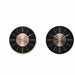 Wall Clock DKD Home Decor Black Copper Silver Aluminium Plastic Modern 30 x 4 x 30 cm (2 Units) - Декорация и