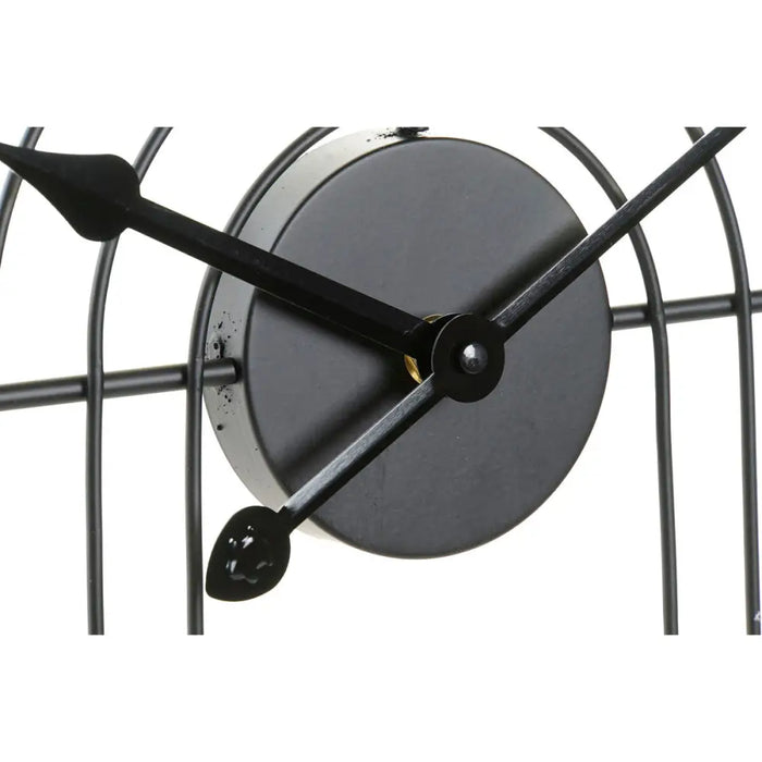 Wall Clock DKD Home Decor Black Golden Metal Modern 45 x 3 x 45 cm (2 Units) - Декорация и Осветление<<<Дом