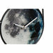 Wall Clock DKD Home Decor Crystal Grey Iron (20 x 4.5 x 60 cm) (2 pcs) - Декорация и Осветление<<<Дом
