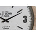 Wall Clock DKD Home Decor Natural MDF White Iron (52 x 5 x 60 cm) - Декорация и Осветление<<<Дом
