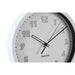 Wall Clock DKD Home Decor White Black PVC 25,4 x 4 x 25,4 cm (2 Units) - Декорация и Осветление<<<Дом