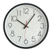 WALL CLOCK F30 CM. BLACK/WHITE - Часовници<<<Декорации<<<Мебели и интериор<<<Praktiker