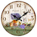 WALL CLOCK FLORAL F34 CM. MIX - Часовници<<<Декорации<<<Мебели и интериор<<<Praktiker