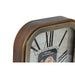 Wall Clock Home ESPRIT Beige Golden Crystal Iron Glam 43 X 8,5 X 63 CM - Декорация и Осветление<<<Дом