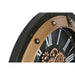 Wall Clock Home ESPRIT Black Golden Iron 80 X 8,5 X 80 cm - Декорация и Осветление<<<Дом Градина<<<BigBuy&&&Стенни