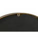Wall Clock Home ESPRIT Black Golden Metal Crystal Vintage 80 x 9,5 x 80 cm - Декорация и Осветление<<<Дом