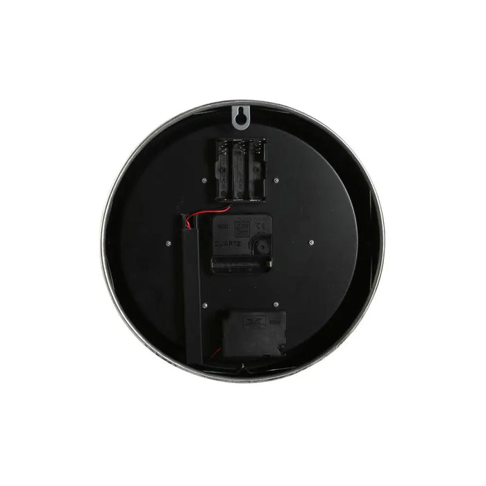 Wall Clock Home ESPRIT Black Golden Silver Metal Crystal 25 x 6,3 x 25 cm (2 Units) - Декорация и Осветление<<<Дом