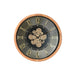 Wall Clock Home ESPRIT Black Natural Crystal Pine Loft 63,5 X 8,5 X 63,5 CM - Декорация и Осветление<<<Дом