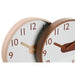 Wall Clock Home ESPRIT Brown Natural PVC Wood 30 x 4,7 x 30 cm (2 Units) - Декорация и Осветление<<<Дом