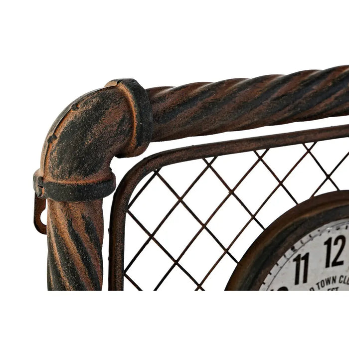 Wall Clock Home ESPRIT Dark grey polypropylene Iron 93 x 5 x 42 cm - Декорация и Осветление<<<Дом