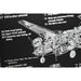 Wall Clock Home ESPRIT Golden Silver Metal Aeroplane Vintage 175 x 21 x 64 cm - Декорация и Осветление<<<Дом