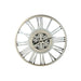 Wall Clock Home ESPRIT Silver Iron 102 x 9,5 x 102 cm - Декорация и Осветление<<<Дом Градина<<<BigBuy&&&Стенни