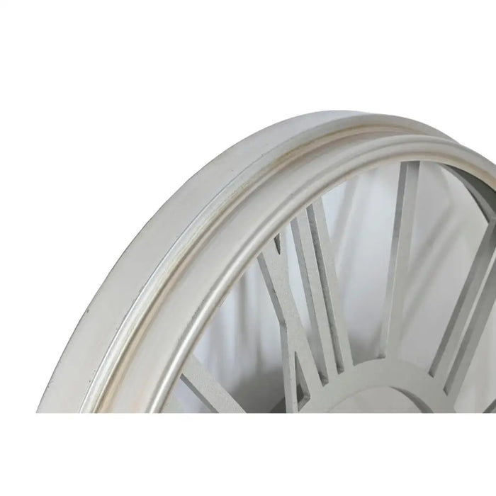 Wall Clock Home ESPRIT Silver Iron 102 x 9,5 x 102 cm - Декорация и Осветление<<<Дом Градина<<<BigBuy&&&Стенни