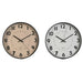 Wall Clock Home ESPRIT White Beige PVC 30 x 4 x 30 cm (2 Units) - Декорация и Осветление<<<Дом