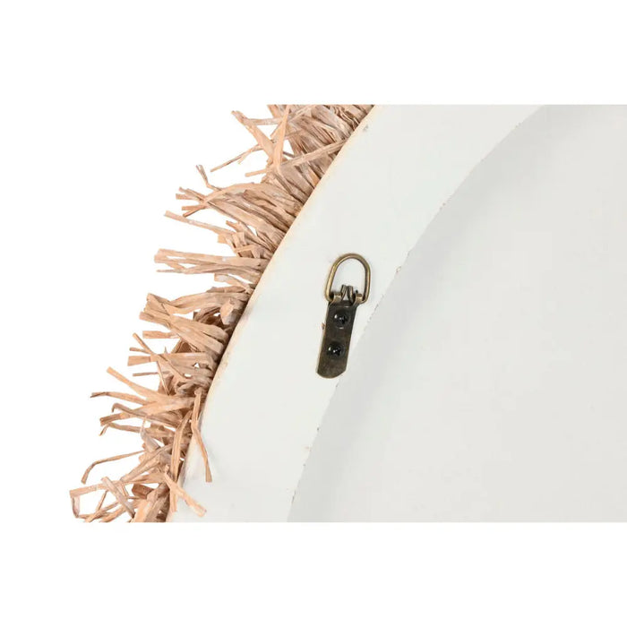 Wall Clock Home ESPRIT White Fibre MDF Wood Scandi 85 X 7 X 85 CM - Декорация и Осветление<<<Дом