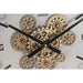 Wall Clock Home ESPRIT White Metal Loft 60 x 9 x 60 cm - Декорация и Осветление<<<Дом Градина<<<BigBuy&&&Стенни