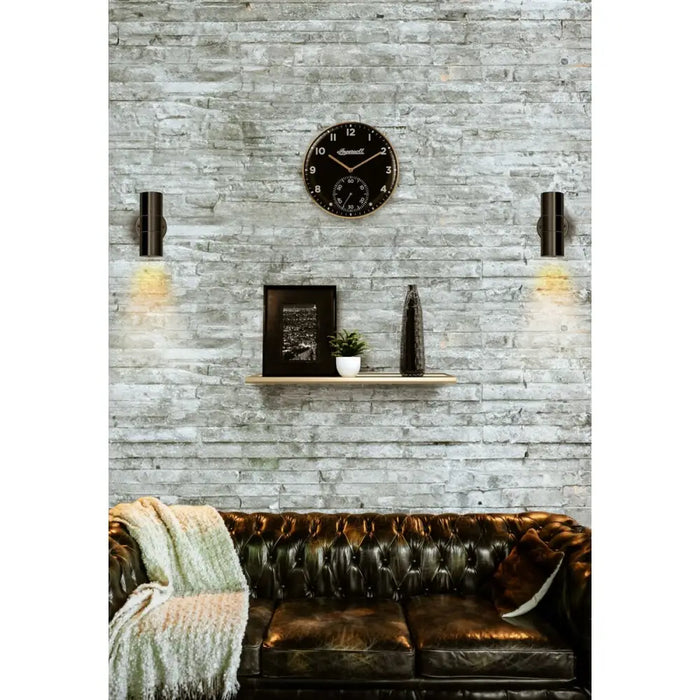 Wall Clock Ingersoll 1892 IC003GB Golden Black - Декорация и Осветление<<<Дом Градина<<<BigBuy&&&Стенни часовници и