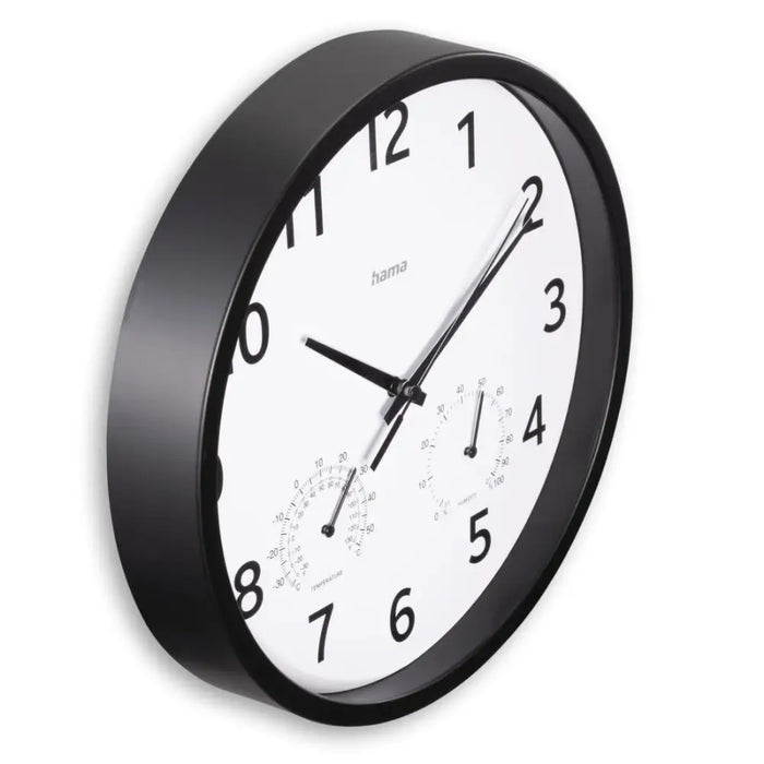 Wall clock ’Malta’ diameter 25 cm silent Thermometer / Hygrometer - Часовници<<<Продукти за дома<<<ValiAPI