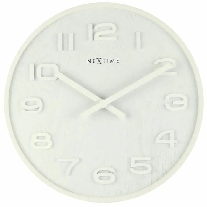 Wall Clock Nextime 3096WI 35 cm - Декорация и Осветление<<<Дом Градина<<<BigBuy&&&Стенни часовници и
