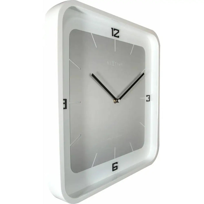 Wall Clock Nextime 3518WI 40 x 40 cm - Декорация и Осветление<<<Дом Градина<<<BigBuy&&&Стенни часовници и