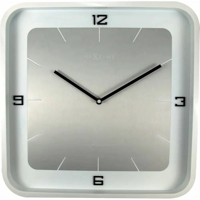 Wall Clock Nextime 3518WI 40 x 40 cm - Декорация и Осветление<<<Дом Градина<<<BigBuy&&&Стенни часовници и