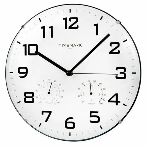 Wall Clock Timemark Digital 28 x 28 cm - Декорация и Осветление<<<Дом Градина<<<BigBuy&&&Стенни часовници и