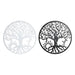 Wall Decoration DKD Home Decor 100 x 1 x 100 cm Black White Indian Man (2 Units) - Декорация и Осветление<<<Дом