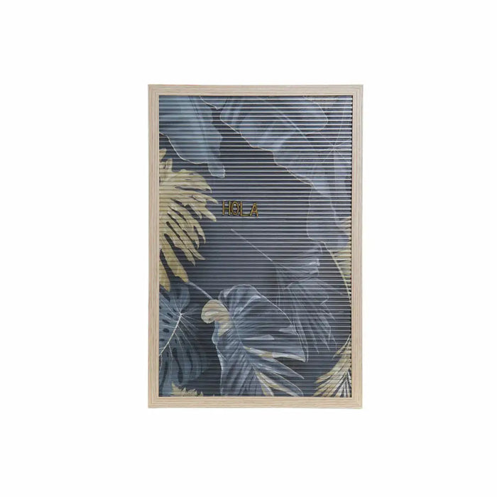 Wall Decoration DKD Home Decor 30 x 1,5 x 45 cm Natural Grey Tropical (2 Units) - Декорация и Осветление<<<Дом