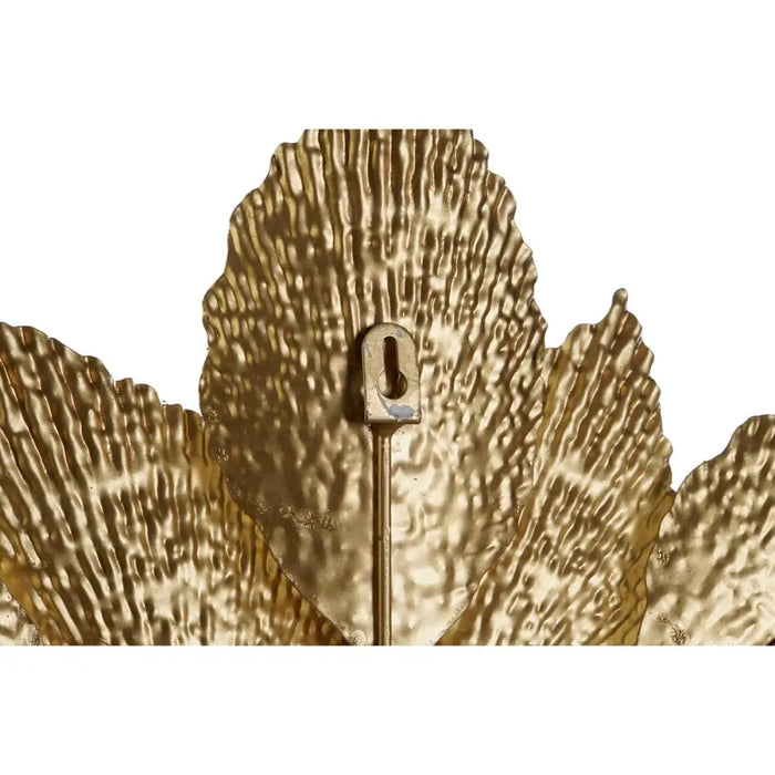 Wall Decoration DKD Home Decor 56 x 4,5 x 56 cm Flower Golden Modern - Декорация и Осветление<<<Дом