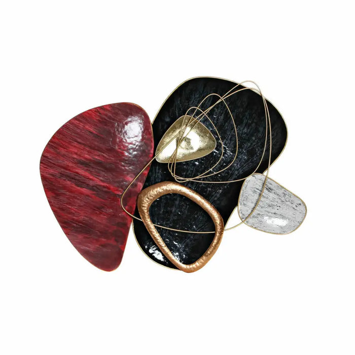 Wall Decoration DKD Home Decor Metal Abstract (101 x 9 x 85 cm) - Декорация и Осветление<<<Дом Градина<<<BigBuy&&&Други