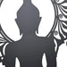 Wall Decoration DKD Home Decor Metal Buddha (2 Units) (60 x 1 x 60 cm) - Декорация и Осветление<<<Дом